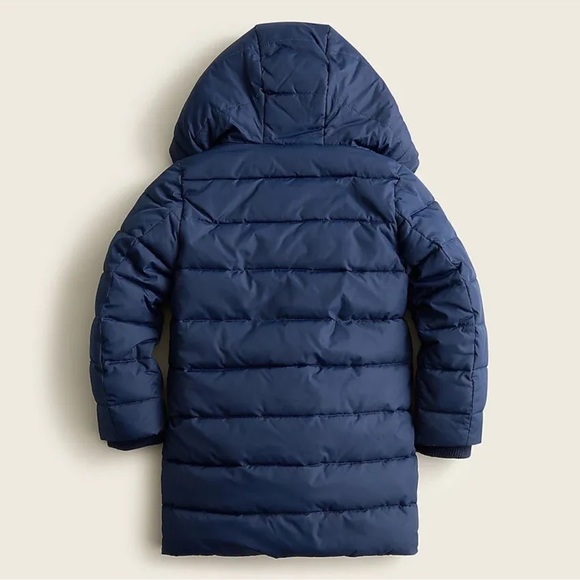 j.crew Girls' chateau puffer jacket with eco-friendly PrimaLof XXS and XS - Picture 4 of 6